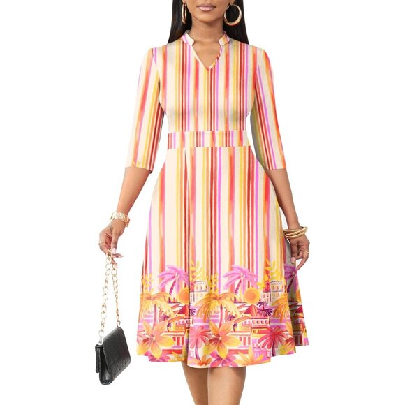 slim fit dress slacks Vintage Style White Midi Fit & Flare Dress with Black Ric Rac Trim –  ModCloth main image 0